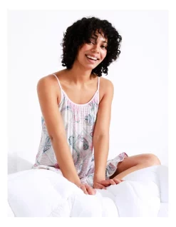 Budget ⌛ Chloe & Lola Woven Chemise In Pink 🧨 -sleepwear-robes Sales unnamed file 1814