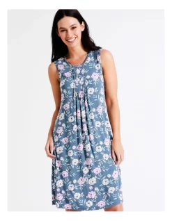 Best Pirce 😍 Soho Viscose Elastane Sleeveless Nightie In Multi 😀