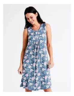 Best Pirce 😍 Soho Viscose Elastane Sleeveless Nightie In Multi 😀 -sleepwear-robes Sales unnamed file 1835