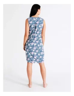 Best Pirce 😍 Soho Viscose Elastane Sleeveless Nightie In Multi 😀 -sleepwear-robes Sales unnamed file 1836