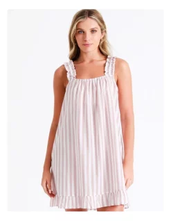 Best deal 😍 Chloe & Lola Frill Shoulder Chemise In Taupe 🧨 -sleepwear-robes Sales unnamed file 1859