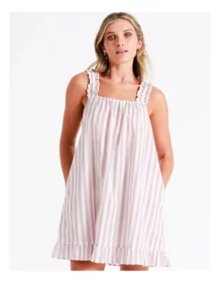 Best deal 😍 Chloe & Lola Frill Shoulder Chemise In Taupe 🧨 -sleepwear-robes Sales unnamed file 1861