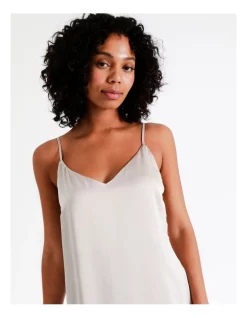 Coupon ⌛ Chloe & Lola 🔨 Hammered Satin Chemise In Champagne 🎁 -sleepwear-robes Sales unnamed file 1893