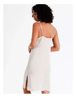 Coupon ⌛ Chloe & Lola 🔨 Hammered Satin Chemise In Champagne 🎁 -sleepwear-robes Sales unnamed file 1894