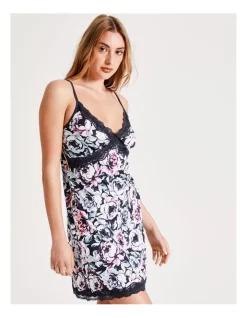 Promo 🥰 Chloe & Lola Slinky Chemise In Floral 🔥 -sleepwear-robes Sales unnamed file 1906