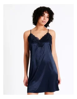 Flash Sale 𧨠Chloe & Lola Jacquard Spot Satin Lace Chemise In Navy ⨠9 Flash Sale 𧨠Chloe & Lola Jacquard Spot Satin Lace Chemise In Navy ⨠-sleepwear-robes Sales unnamed file 1946