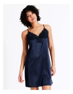 Flash Sale 𧨠Chloe & Lola Jacquard Spot Satin Lace Chemise In Navy ⨠12 Flash Sale 𧨠Chloe & Lola Jacquard Spot Satin Lace Chemise In Navy ⨠-sleepwear-robes Sales unnamed file 1949