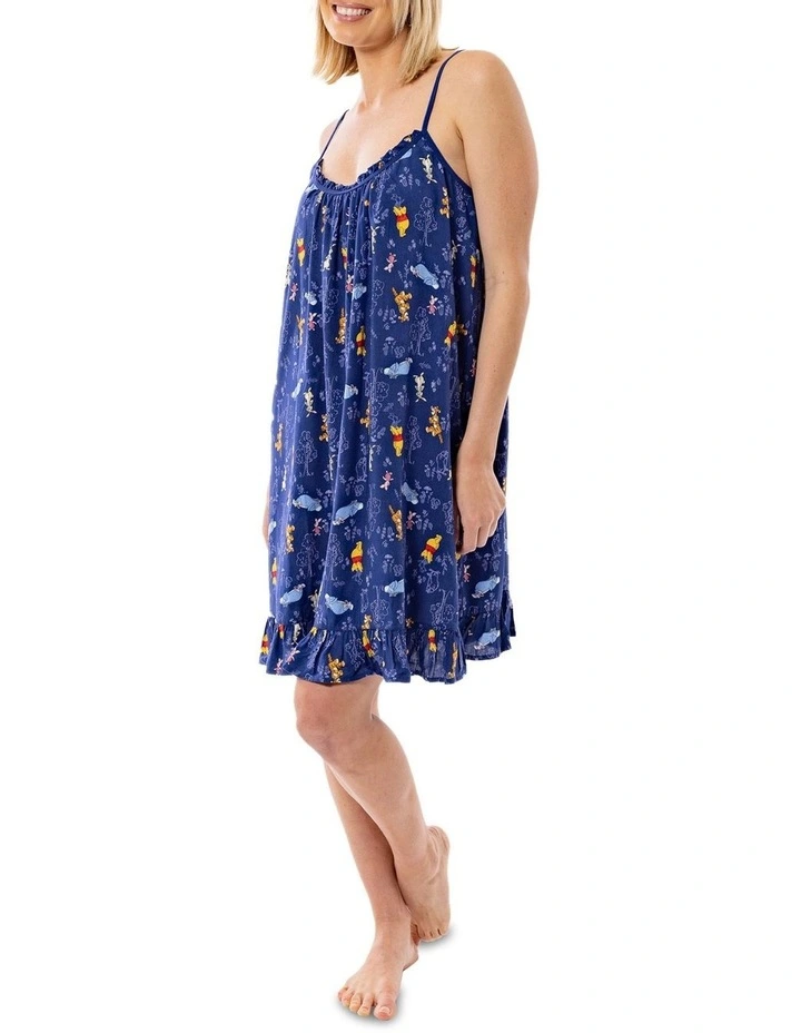 Best deal π₯° Winnie The Pooh Woven Chemise Nightie With Scrunchie In Navy β 9 Best deal π₯° Winnie The Pooh Woven Chemise Nightie With Scrunchie In Navy β - Image 7