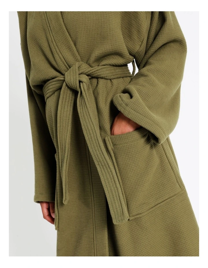 Top 10 💯 Australian House & Garden Waffle Bath Robe Khaki ✨ 5 Top 10 💯 Australian House & Garden Waffle Bath Robe Khaki ✨ - Image 3