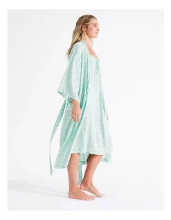 Cheapest ✨ Chloe & Lola Geo Robe In Teal 🔥