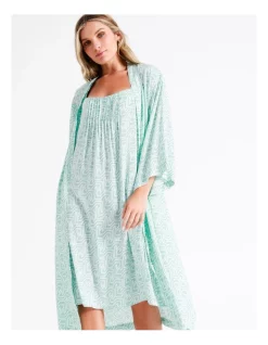 Cheapest ✨ Chloe & Lola Geo Robe In Teal 🔥 -sleepwear-robes Sales unnamed file 1992