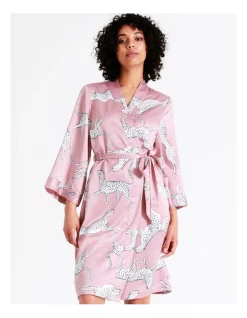Deals 🎁 Chloe & Lola Flat Satin Robe In Dusty Pink ⭐ -sleepwear-robes Sales unnamed file 2035