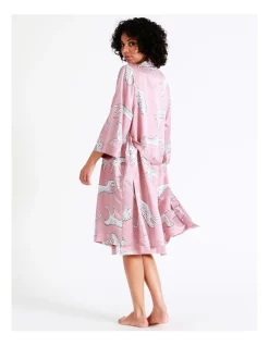 Deals 🎁 Chloe & Lola Flat Satin Robe In Dusty Pink ⭐ -sleepwear-robes Sales unnamed file 2038