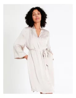 Promo 😍 Chloe & Lola 🔨 Hammered Satin Robe In Champagne 😍 -sleepwear-robes Sales unnamed file 2045