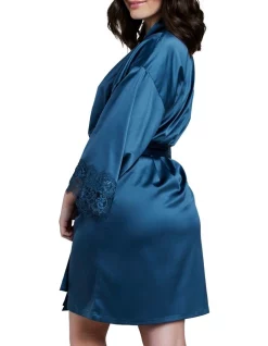 Discount 😀 Pleasure State Eve Robe In Stargazer 🛒 -sleepwear-robes Sales unnamed file 2067