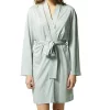 Coupon 🛒 Simone Perele Brume Kimono Robe Mineral Grey ⭐