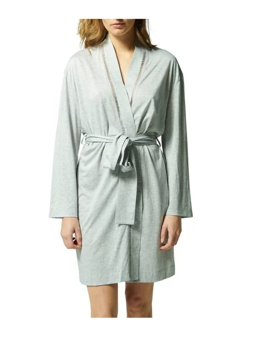 Coupon 🛒 Simone Perele Brume Kimono Robe Mineral Grey ⭐ -sleepwear-robes Sales unnamed file 2068