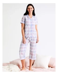 Cheap 🥰 Soho Organic Cotton 3/4 PJ Set In Multi 🥰
