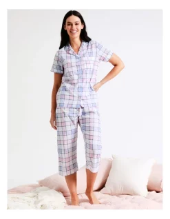 Cheap 🥰 Soho Organic Cotton 3/4 PJ Set In Multi 🥰 -sleepwear-robes Sales unnamed file 209
