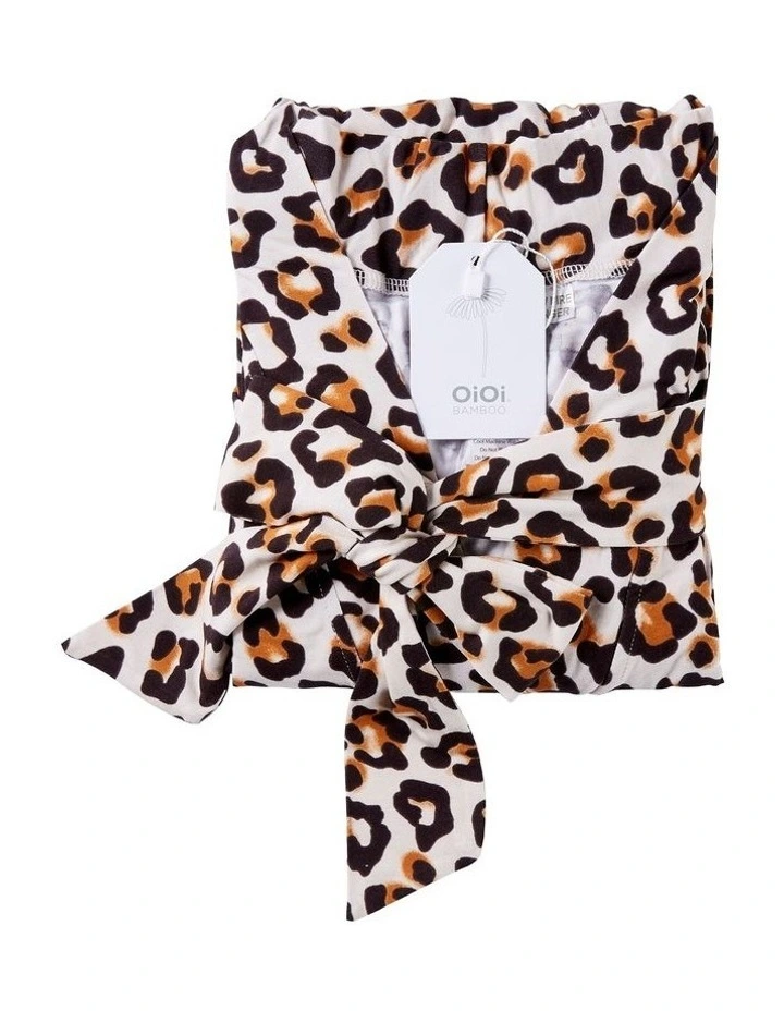 Discount π― OiOi Mama Robe Natural Leopard π₯ 3 Discount π― OiOi Mama Robe Natural Leopard π₯