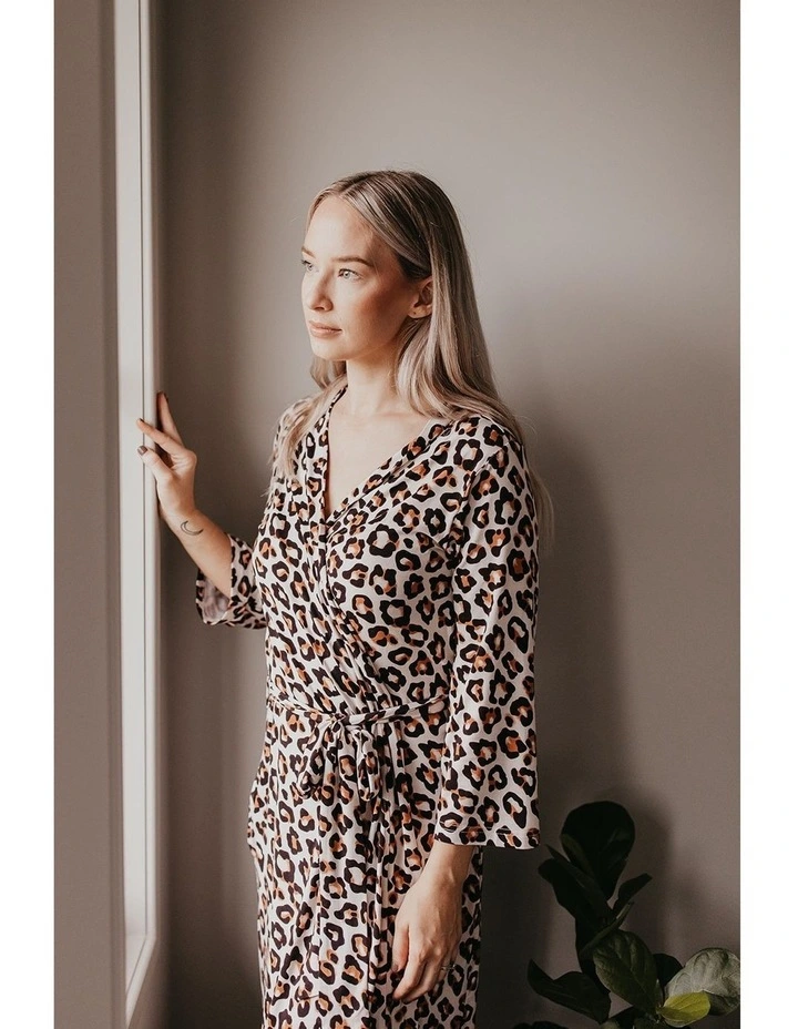 Discount π― OiOi Mama Robe Natural Leopard π₯ 5 Discount π― OiOi Mama Robe Natural Leopard π₯ - Image 3