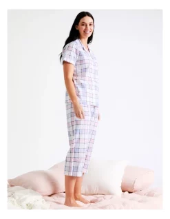 Cheap 🥰 Soho Organic Cotton 3/4 PJ Set In Multi 🥰 -sleepwear-robes Sales unnamed file 211