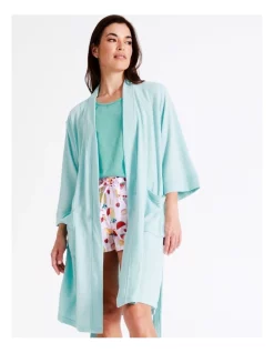Promo 🔔 Soho Waffle Robe In Mint ✔️ -sleepwear-robes Sales unnamed file 2119