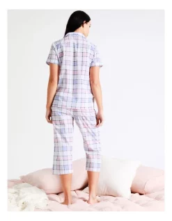 Cheap 🥰 Soho Organic Cotton 3/4 PJ Set In Multi 🥰 -sleepwear-robes Sales unnamed file 212