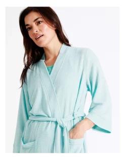 Promo 🔔 Soho Waffle Robe In Mint ✔️ -sleepwear-robes Sales unnamed file 2122