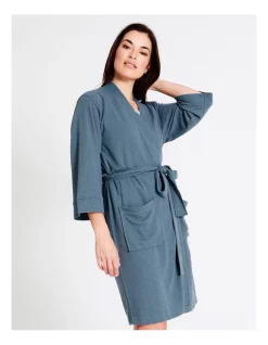 Flash Sale 👏 Soho Waffle Robe In Grey 🎁 -sleepwear-robes Sales unnamed file 2133