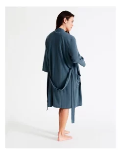 Flash Sale 👏 Soho Waffle Robe In Grey 🎁 -sleepwear-robes Sales unnamed file 2135