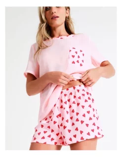 Coupon ❤️ Chloe & Lola Satin Short PJ Set In Pink 👏 -sleepwear-robes Sales unnamed file 217