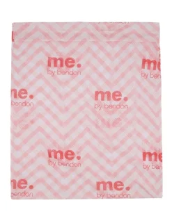 New π₯ Me. By Bendon Lingerie Wash Bag In White/Pink π