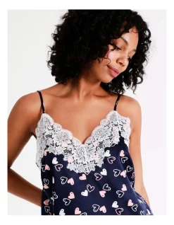 Best reviews of 😉 Chloe & Lola Satin Cami Lace Boxer Set In Navy ⭐ -sleepwear-robes Sales unnamed file 224