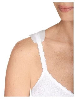 New ❤️ Amoena Silicone Shoulder Supports Pads White 😀 -sleepwear-robes Sales unnamed file 2247