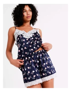 Best reviews of 😉 Chloe & Lola Satin Cami Lace Boxer Set In Navy ⭐ -sleepwear-robes Sales unnamed file 226