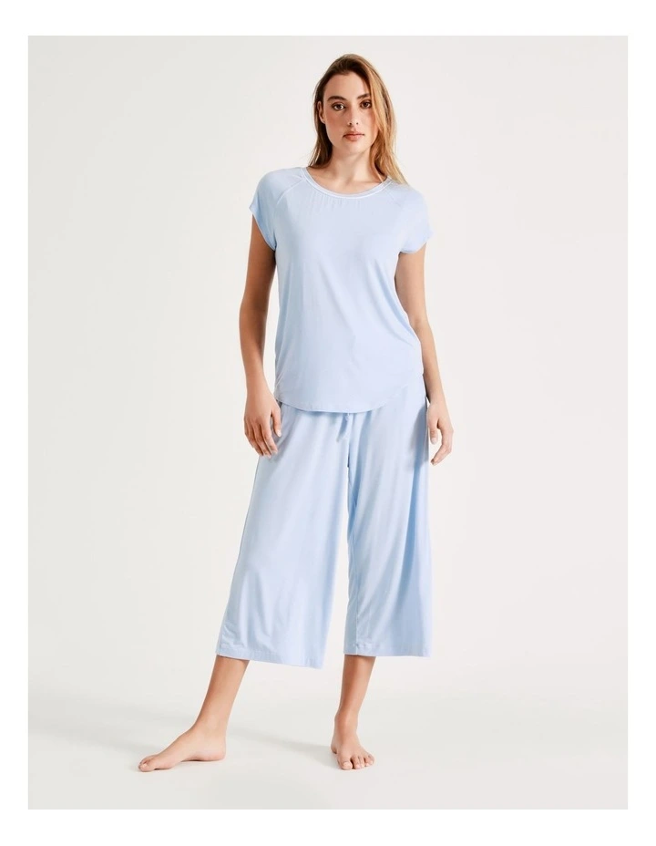 Wholesale β€οΈ Chloe & Lola Bamboo 3/4 PJ Pant In Blue π 3 Wholesale β€οΈ Chloe & Lola Bamboo 3/4 PJ Pant In Blue π