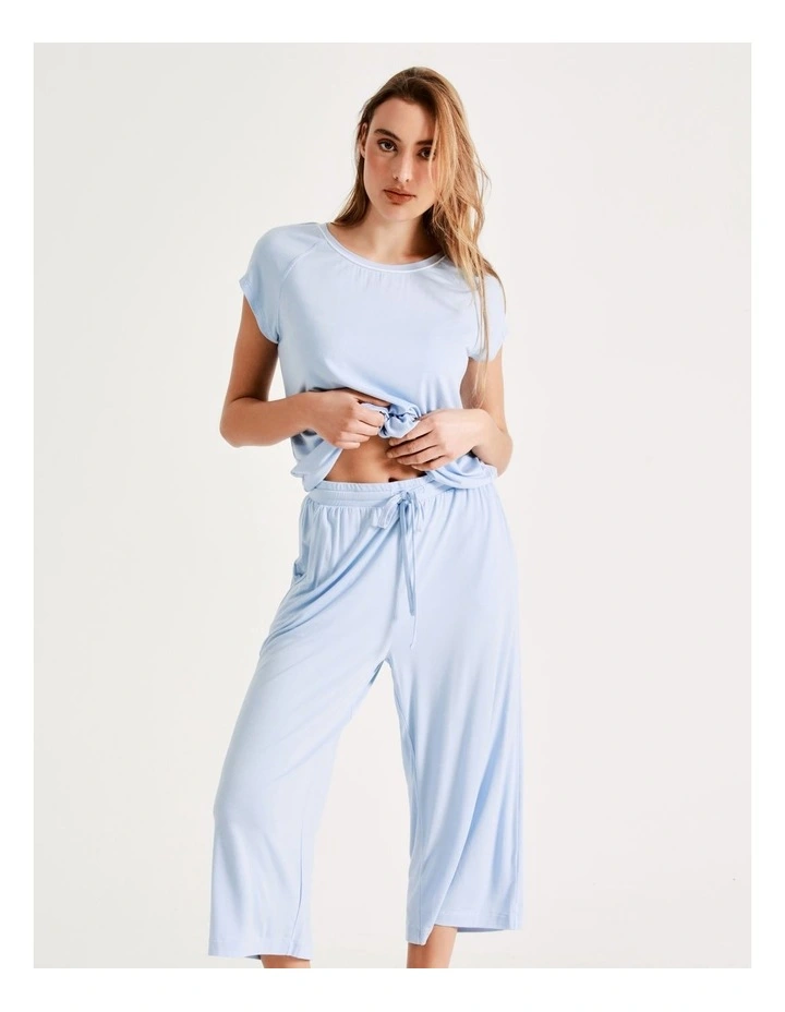 Wholesale β€οΈ Chloe & Lola Bamboo 3/4 PJ Pant In Blue π 6 Wholesale β€οΈ Chloe & Lola Bamboo 3/4 PJ Pant In Blue π - Image 4