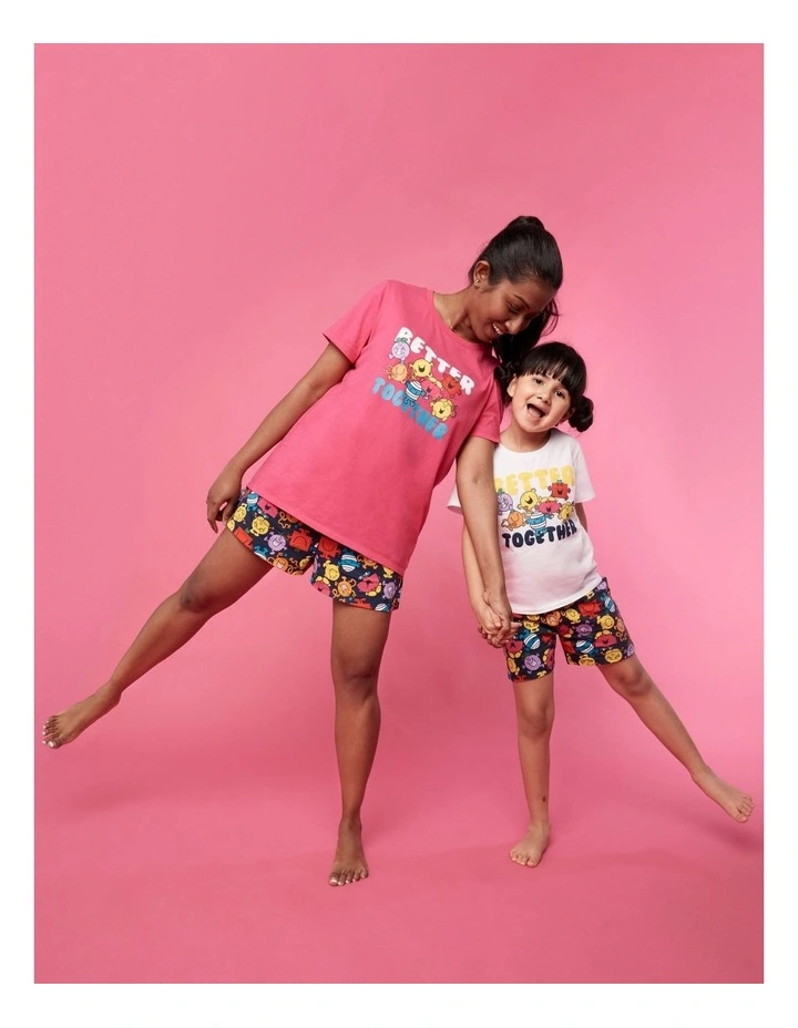 Best Pirce β Women's Little Miss Fam Jams Better Together Cotton Sleep Set In Multi π€© 4 Best Pirce β Women's Little Miss Fam Jams Better Together Cotton Sleep Set In Multi π€© - Image 2