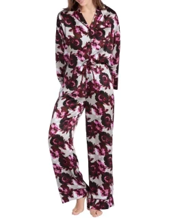 Wholesale 👍 David Lawrence Flore Silk Pyjama Pant In Plum 🛒 -sleepwear-robes Sales unnamed file 256