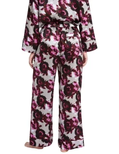 Wholesale 👍 David Lawrence Flore Silk Pyjama Pant In Plum 🛒 -sleepwear-robes Sales unnamed file 257