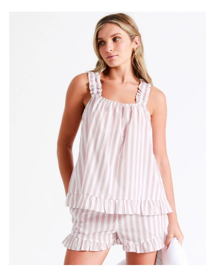 Best Pirce β¨ Chloe & Lola Frill Shoulder Sleep Cami In Taupe π 3 Best Pirce β¨ Chloe & Lola Frill Shoulder Sleep Cami In Taupe π