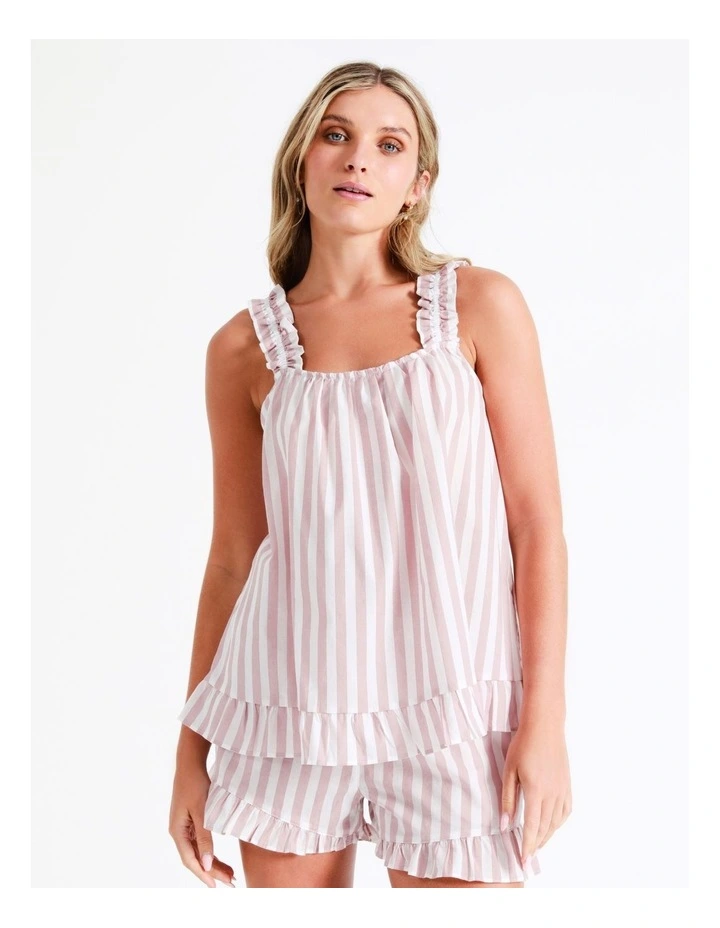 Best Pirce β¨ Chloe & Lola Frill Shoulder Sleep Cami In Taupe π 4 Best Pirce β¨ Chloe & Lola Frill Shoulder Sleep Cami In Taupe π - Image 2