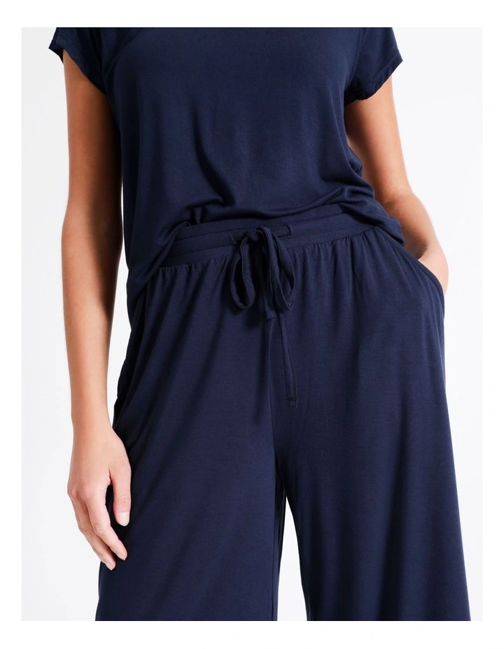 Hot Sale π Chloe & Lola Bamboo 3/4 PJ Pant In Navy π 6 Hot Sale π Chloe & Lola Bamboo 3/4 PJ Pant In Navy π - Image 4