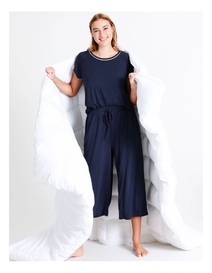 Hot Sale π Chloe & Lola Bamboo 3/4 PJ Pant In Navy π 8 Hot Sale π Chloe & Lola Bamboo 3/4 PJ Pant In Navy π - Image 6