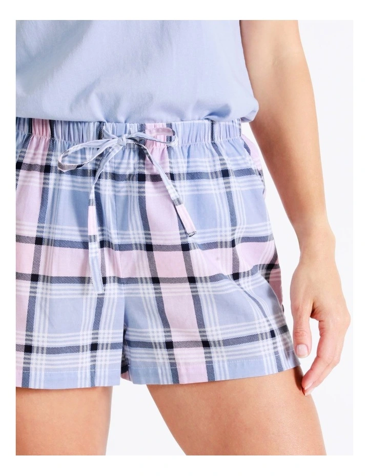 Hot Sale π― Soho Organic Cotton Woven Shortie In Blue β¨ 6 Hot Sale π― Soho Organic Cotton Woven Shortie In Blue β¨ - Image 4