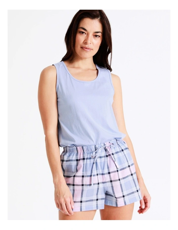 Hot Sale π― Soho Organic Cotton Woven Shortie In Blue β¨ 7 Hot Sale π― Soho Organic Cotton Woven Shortie In Blue β¨ - Image 5