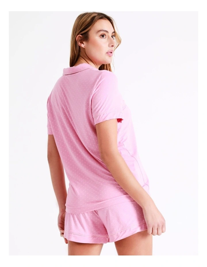 Coupon 😍 Chloe & Lola Bamboo Short Sleeve Short PJ Set In Pink 💯 9 Coupon 😍 Chloe & Lola Bamboo Short Sleeve Short PJ Set In Pink 💯 - Image 7