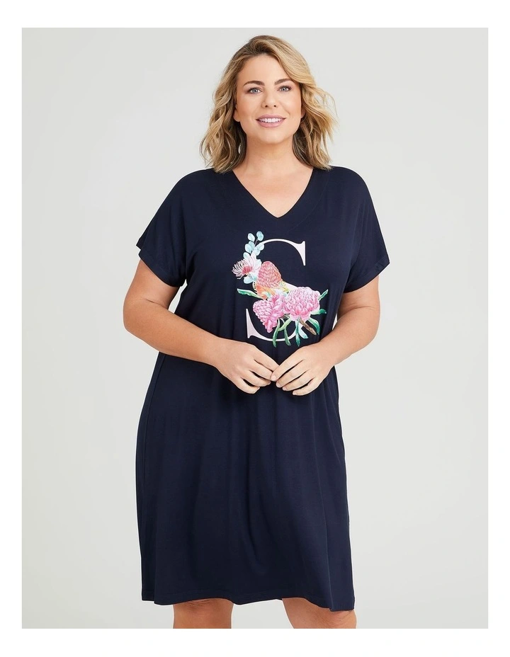 Budget β Taking Shape Bamboo Sunday V-neck Nightie In Navy π 3 Budget β Taking Shape Bamboo Sunday V-neck Nightie In Navy π