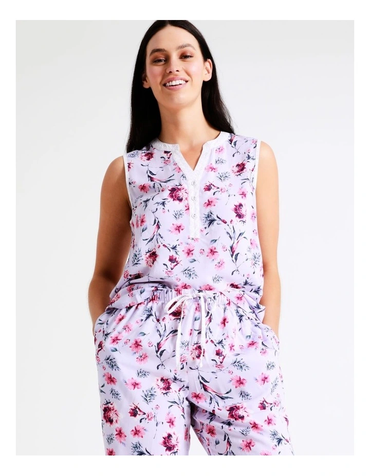 New π₯ Soho Woven Sleeveless PJ Set In Grey β€οΈ 6 New π₯ Soho Woven Sleeveless PJ Set In Grey β€οΈ - Image 4